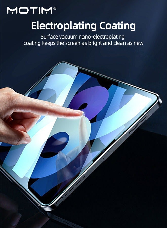 موتيم حزمة من 2 واقي شاشة لجهاز iPad  iPad (A16) الجيل الحادي عشر 11 بوصة 2025/iPad الجيل العاشر) 2022 10.9 بوصة، فيلم زجاجي مقوى عالي الدقة لجهاز iPad الجيل الحادي عشر 11 بوصة (2025 A3354/A3355/A3356) و iPad الجيل العاشر 10.9 بوصة (2022 A2696/A2757/A2777 - Image 5