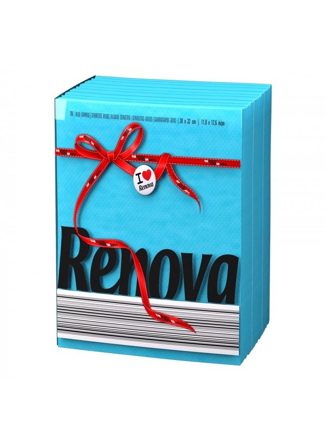 Renova Paper Napkins - Blue, Extra Soft and Absorbent Paper, First Time in India