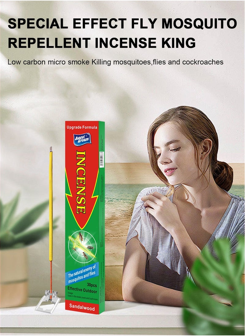 sweet dream - 2 Pack Mosquito Repellent Incense Sticks , Mini Citronella Mosquito Bug Repellent Incense Stick,DEET Free - Image 1