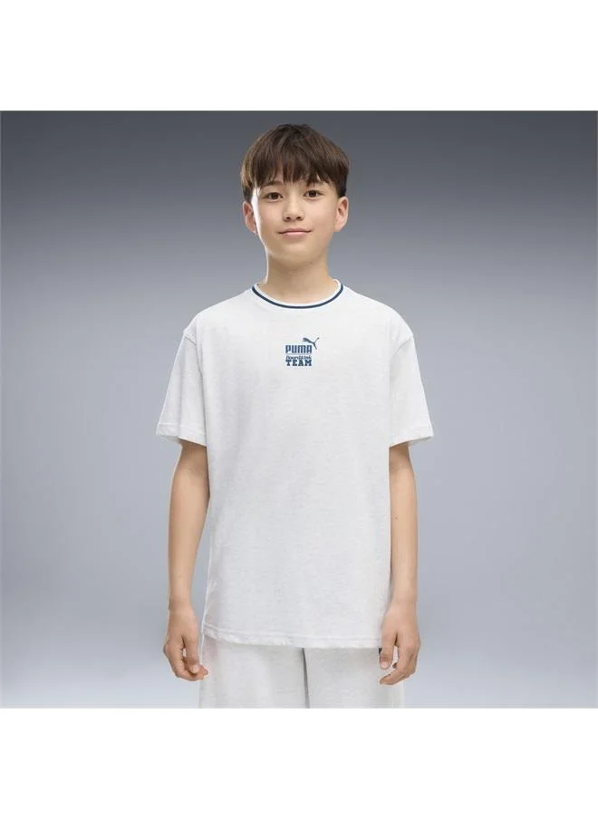 Puma MID 90s Relaxed Back Graphic Tee Youth