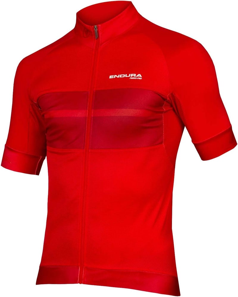 Endura Men's Short Sleeve Cycling Jersey - Rusty Red - Image 1