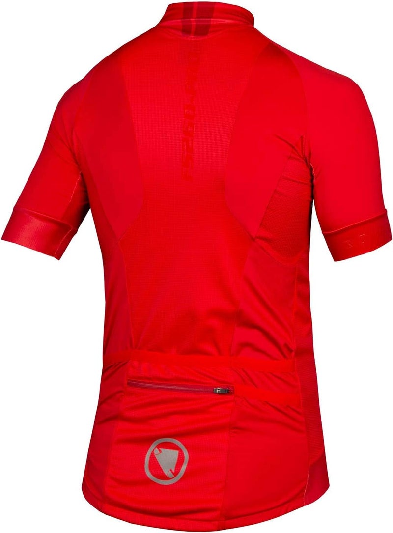 Endura Men's Short Sleeve Cycling Jersey - Rusty Red - Image 2