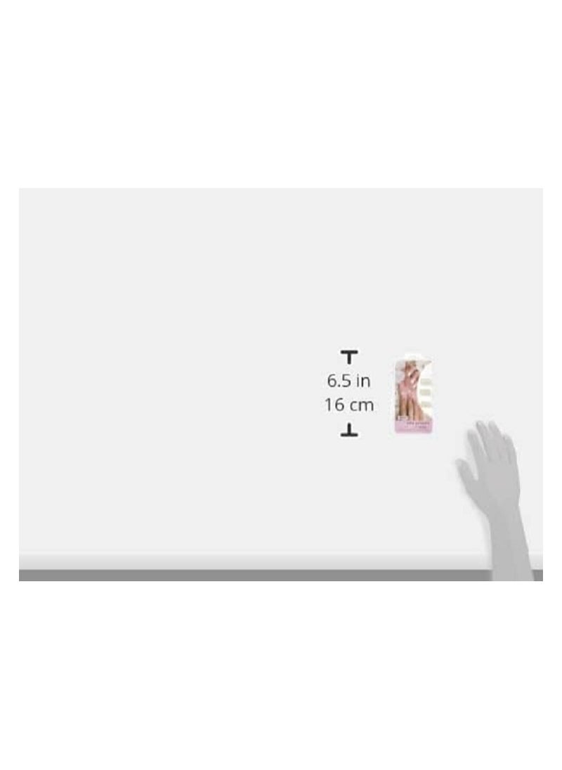 Generic - White acrylic nails in a pack of 100, full coverage in 10 sizes - Image 1