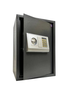 LOTFY GROUP Electronic Digital Safe - Dual Entry Lock Box with 2 Override Keys - Personal Home Safe for Medicine, Jewelry, Handguns, and More by LOTFY GROUP (Gray) ( H50 * W35 * D31 CM )  - Image 1