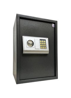 LOTFY GROUP Electronic Digital Safe - Dual Entry Lock Box with 2 Override Keys - Personal Home Safe for Medicine, Jewelry, Handguns, and More by LOTFY GROUP (Gray) ( H50 * W35 * D31 CM )  - Image 2