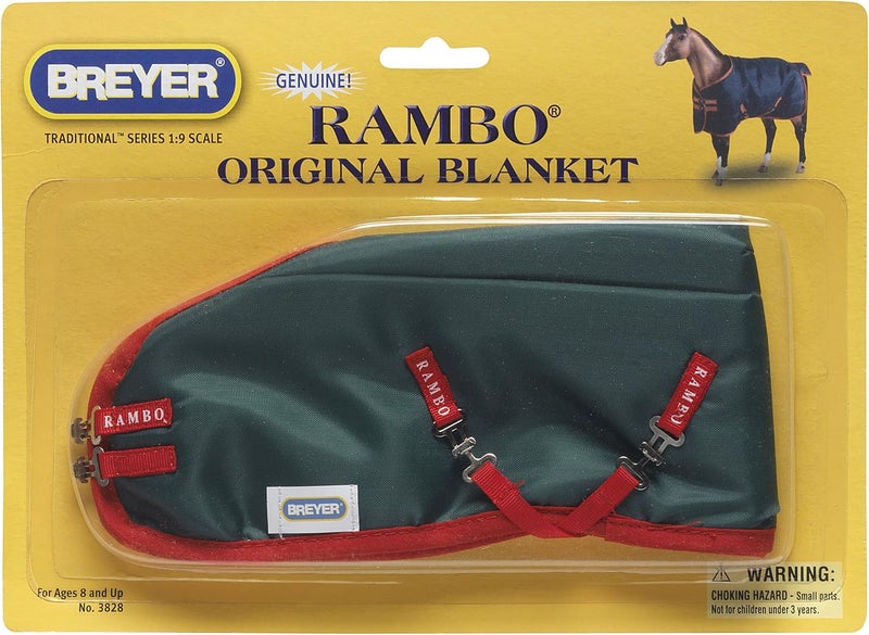 Breyer بطانية رامبو التقليدية من بريير - أخضر وأحمر 19 مقياس - Image 2