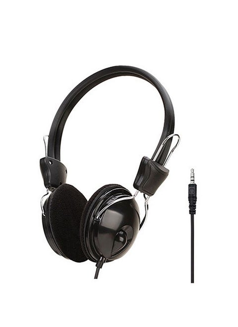 Soyto SY808MV Online Class Office Computer Headset, Cable Length: 1.6m, Color: Black 3.5mm