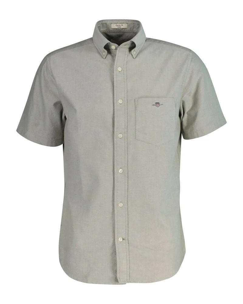 GANT Regular  Classic Short Sleeve  Oxford Shirt