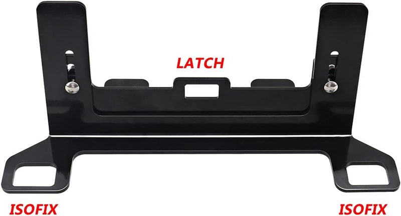 Chelhead Universal CarSeat ISOFIX Latch Interface Bracket, Child Seat Restraint Anchor Mounting Kit ISOFIX Belt Connector for Baby Safety Chair - Image 2