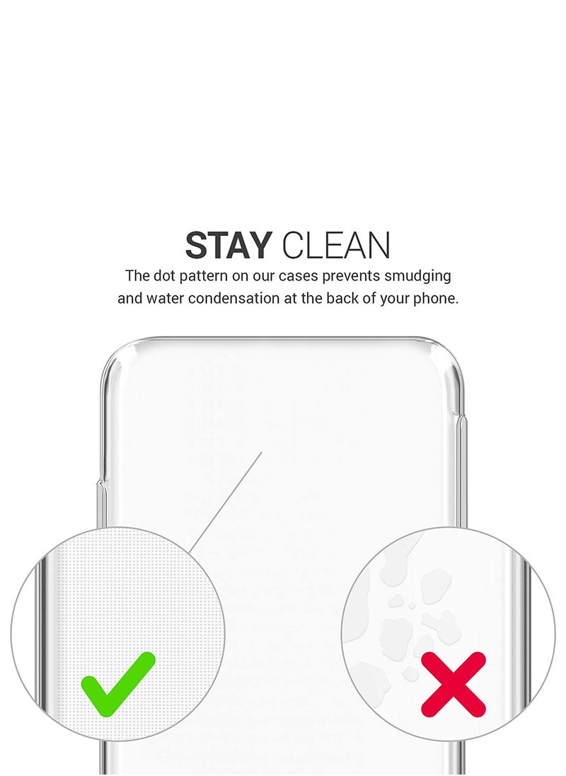 CHAPPELINE - Premium Quality TPU Raised Lips Round Corners Case Cover For Apple iPhone 15 Pro 2023 Clear - Image 1