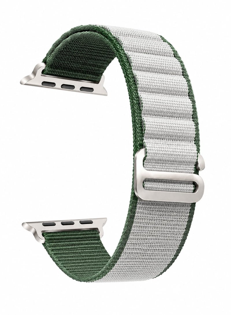 49/46/45/44/42MM Nylon Sport Watch Band Breathable Waterproof Smart Watch Strap with Metal Buckle Comfortable
