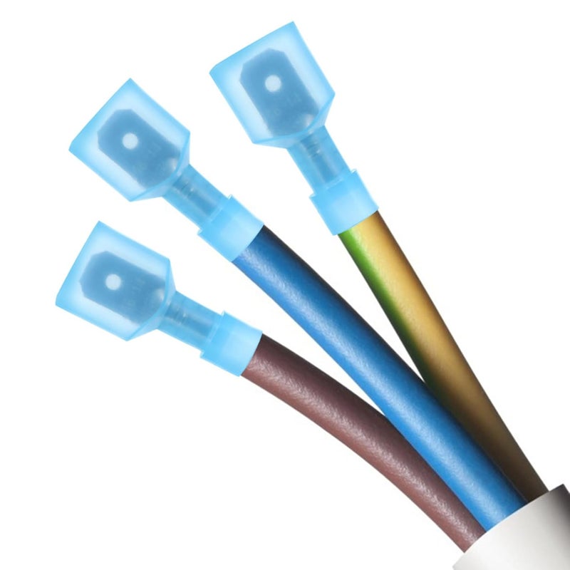 BESPORTBLE 150 Pcs Male Spade Terminals Electrical Connectors 22 18 Awg - Image 5