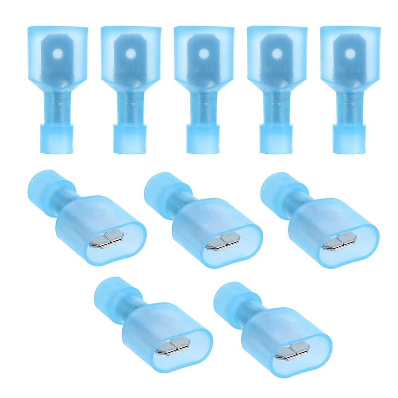 BESPORTBLE 150 Pcs Male Spade Terminals Electrical Connectors 22 18 Awg - Image 2