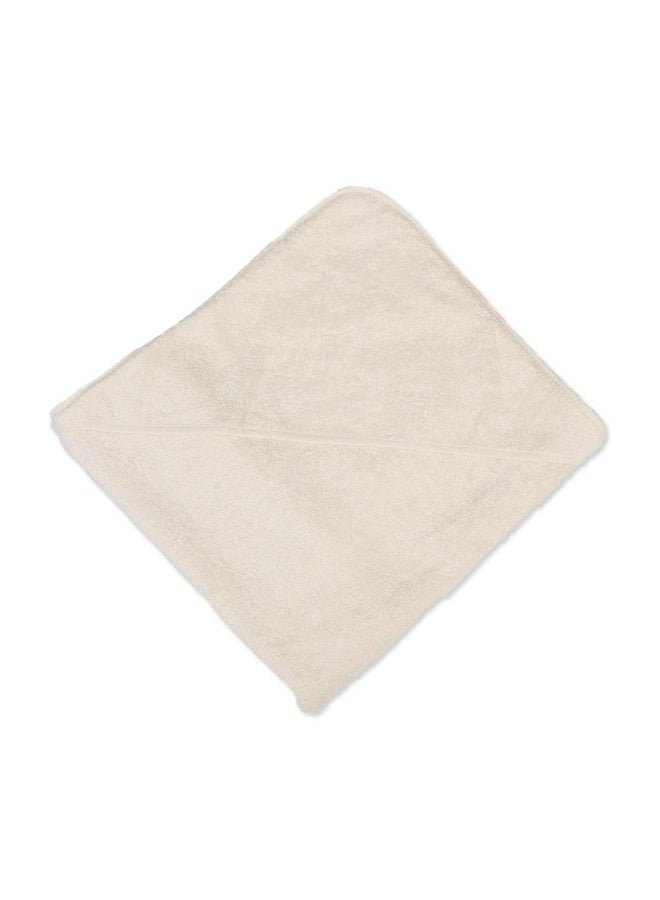 منشفة استحمام للأطفال بغطاء رأس من إيكو باث لندن - قطن عضوي 100% معتمد من GOTS - فائقة النعومة، مضادة للحساسية، غير مصبوغة وغير مبيضة (حجم طفل - 100x100 سم (39.4x39.4 بوصة))