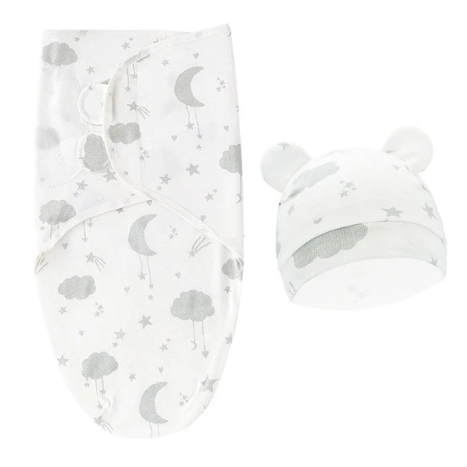 Y&D Swaddlers Baby Swaddling Blanket Sleeping Bag Set - Delivery Room Wrap & Hat - Spring Silkworm Sleeping Bag - Image 5