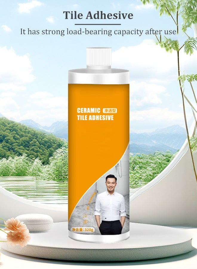 Yibaili tile adhesive tile adhesive penetrating hollow glue household tile repair agent strong tile back glue  - Image 5