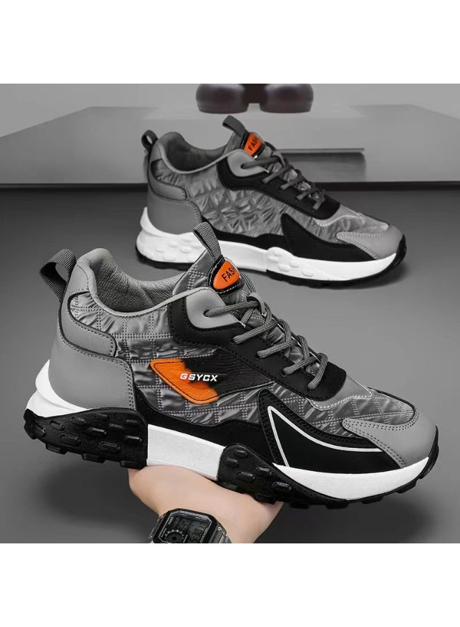 NIBEMINENT Men's Sneakers High Quality Fashion Men Running Shoes Thick Sole Designer Men's Outdoor Casual Shoes - Image 1