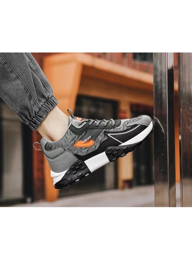 NIBEMINENT Men's Sneakers High Quality Fashion Men Running Shoes Thick Sole Designer Men's Outdoor Casual Shoes - Image 2
