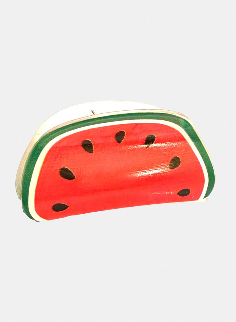Trio Earrings Watermelon Hair Claw Clip - Image 1