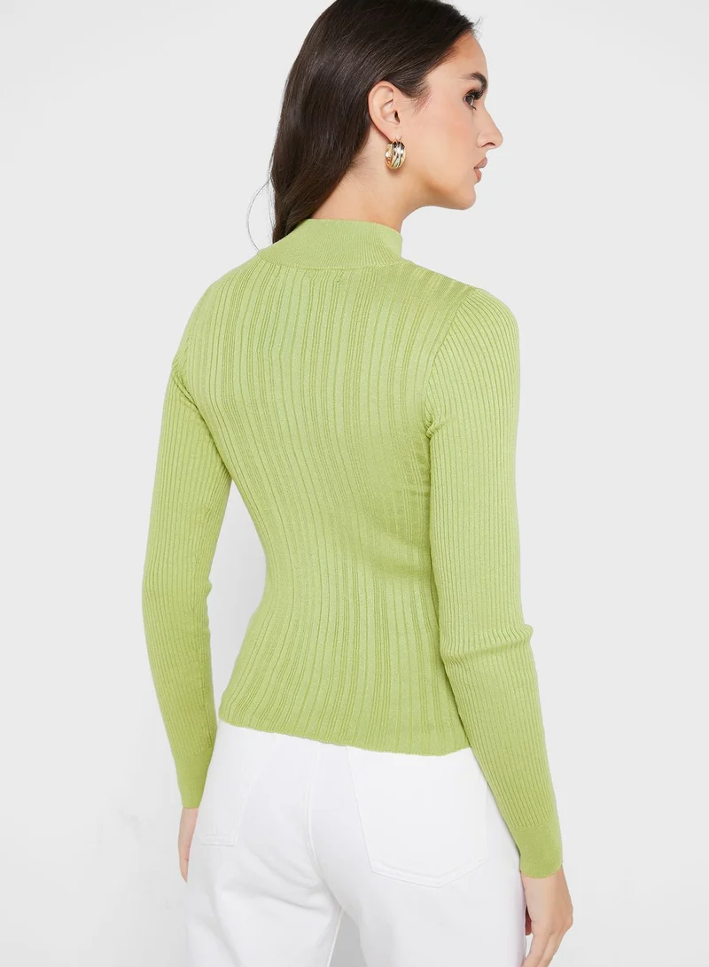 VERO MODA High Neck Knitted Sweater