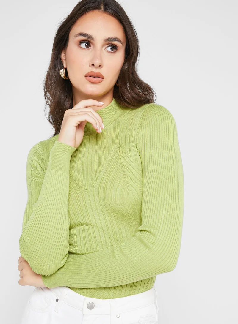 VERO MODA High Neck Knitted Sweater