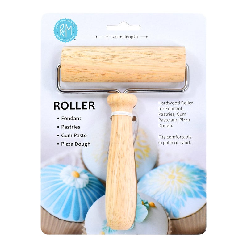 RM International Pastry and Fondant 6 Wood Roller