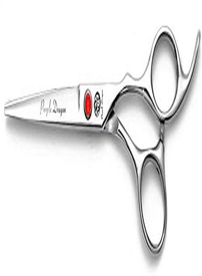 Purple Dragon 5"/5.5"/6"/6.5"/7"/7.5"/8"/9"/10" Sharp Edge Hair Cutting Shears Pet/Puppy/Cat Grooming Scissors with Bag - Perfect for Barber or Dog Groomer - Image 3