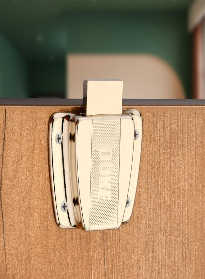 دوق مفاتيح قفل خزانة DUKE Ultra مع مفاتيح، 23 مم، طلاء كروم، قوي ومتين، MP-54 | عبوة من 10 قطع | - Image 1