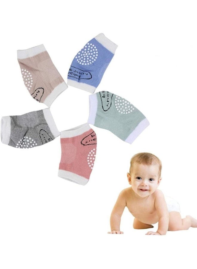 Baby Crawling Anti-Slip Knee Pads, Adjustable Elastic Leg Warmers, Anti Slip Leg Protector For Unisex Toddlers - Image 5