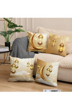Y&D 4 Pcs Pillowcase Pillow Cover For Ramadan Home Decor  - Image 2