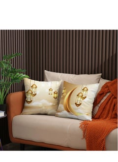 Y&D 4 Pcs Pillowcase Pillow Cover For Ramadan Home Decor  - Image 3
