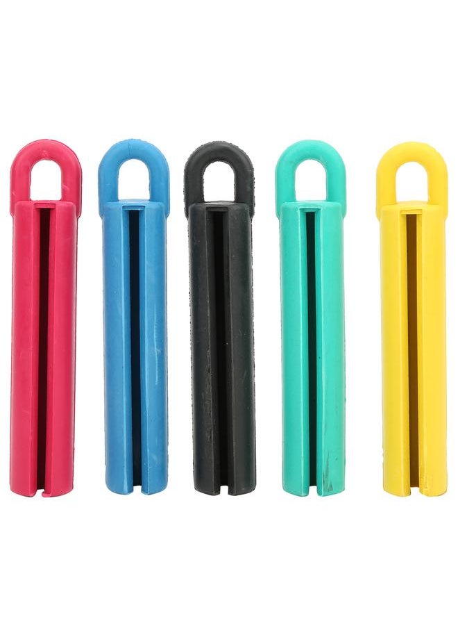 Thoraya 5PCS Rubber Professional Short Pool Snooker Billiard Cue Tip Hanging Hang Clamp Holder Tool Accessories  - Image 1