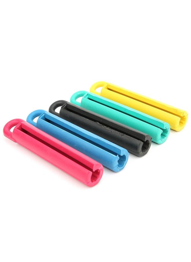 Thoraya 5PCS Rubber Professional Short Pool Snooker Billiard Cue Tip Hanging Hang Clamp Holder Tool Accessories  - Image 2