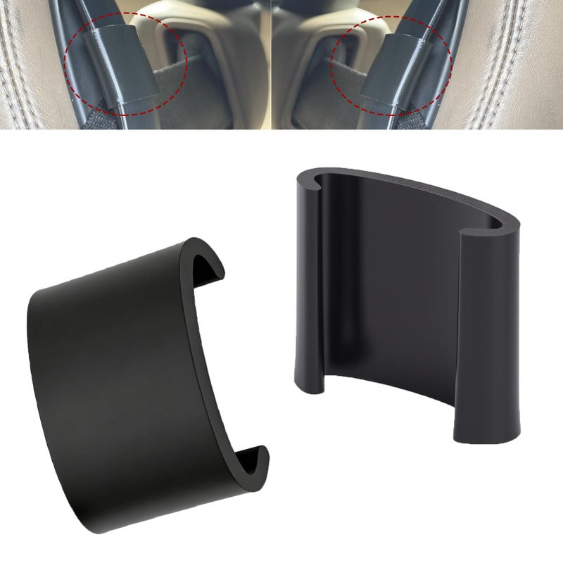 gtpartes 2 Pcs Seat Belt Clip Seatbelt Guide Clips Repair Fix Compatible with 19972022 BMW Z3 Model M Roadster M Coupe Automotive Interior Seat Belts Adapter - Image 3