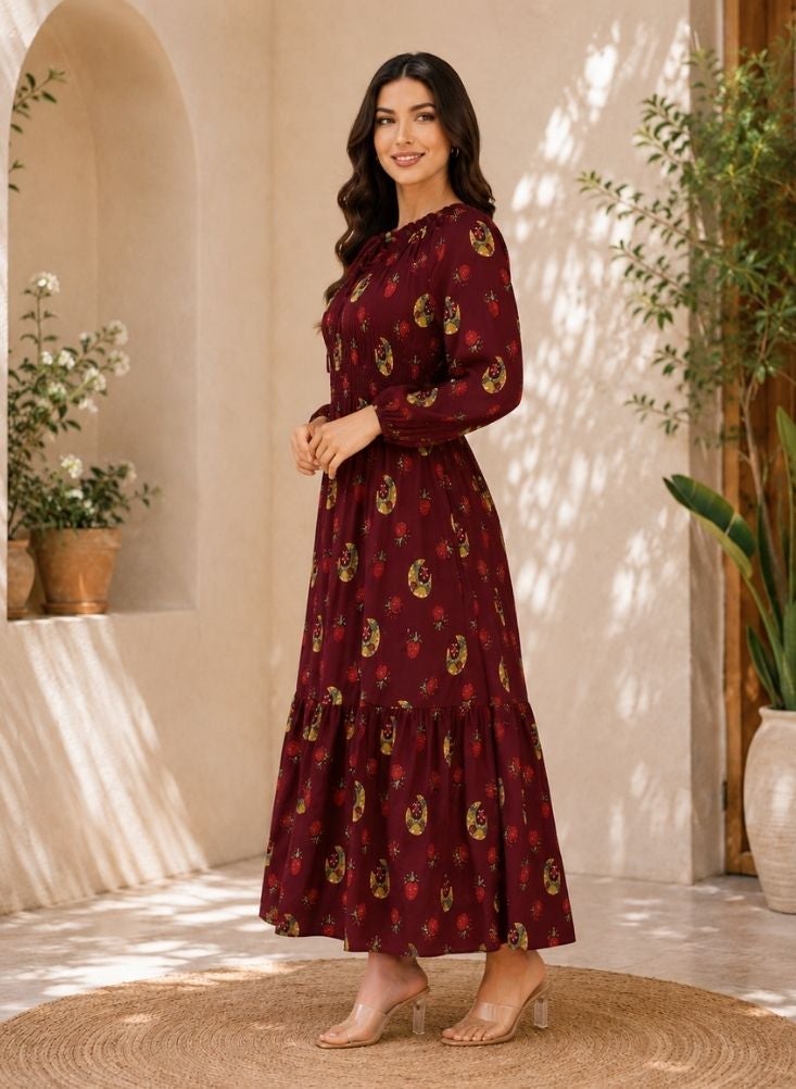 Premium Jalabiya Maxi Dress for Women - Image 3