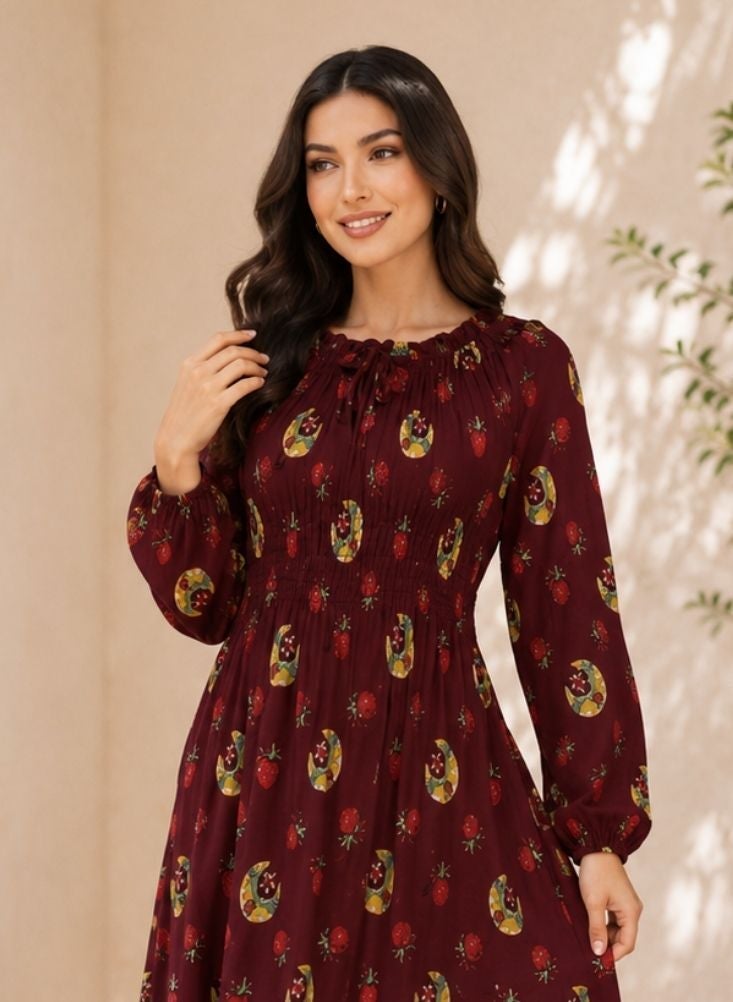 Premium Jalabiya Maxi Dress for Women - Image 2
