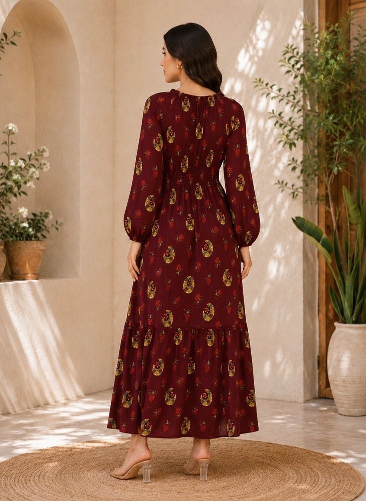 Premium Jalabiya Maxi Dress for Women - Image 4