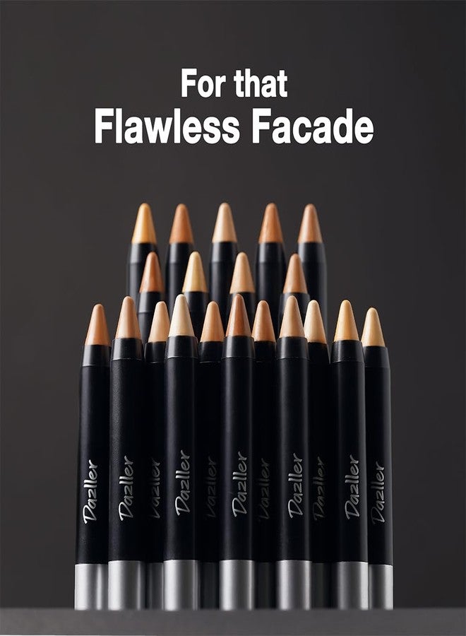 Dazller Blend 'N Brighten Concealer Stick, Creamy, No Caking, Full Coverage, Long lasting, Water-resistant, 186 - Potters Clay, 4.5g - Image 2