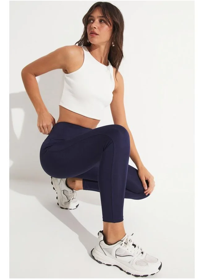 JUNE June Recovery Sports Tight Navy