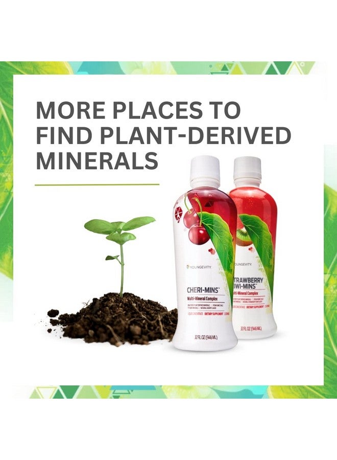 Youngevity Plant Derived Liquid Minerals - 77+ Natural Unaltered Trace Minerals - 19,000mg Plant Mineral Solids - Colloidal Form Humic Shale - (32 oz Pack of 2) - Image 4