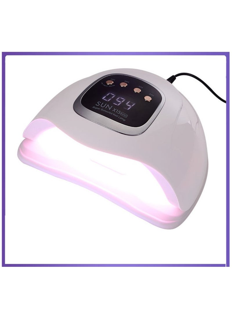 New upgraded UV LED Nail Lamp, UV Light for Nails 320W Led Lamp for Gel Nails, Professional Nail Dryer 66 LEDs Automatic Sensor  - Image 2