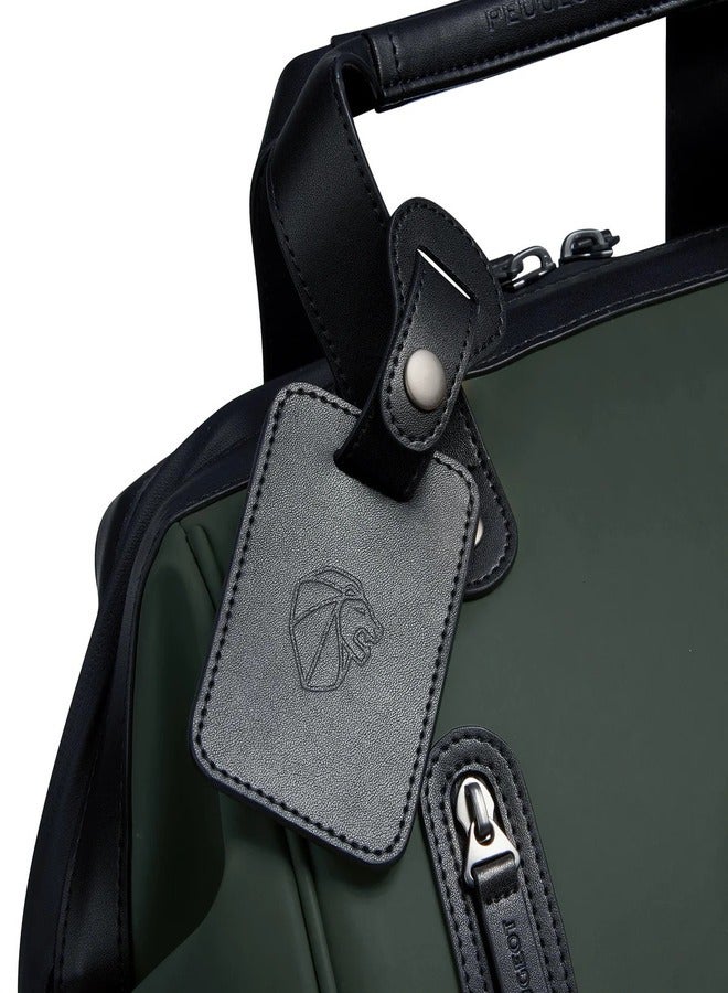 PEUGEOT 1 Compartment Tote Backpack Army  - Image 4