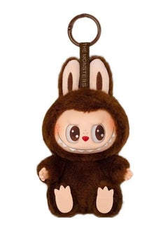 Generic Labubu Plush Toy，Labubu Second-Generation Sit-Down Party Series, Cute Keyring, 17cm  - Image 1