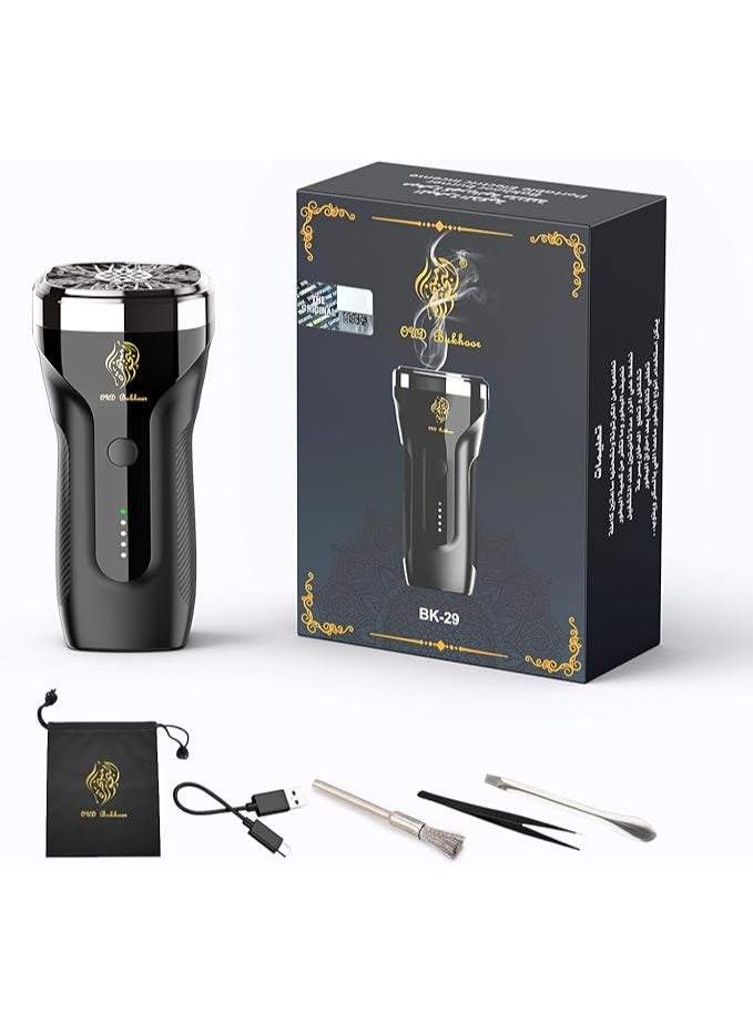 BlueFire 2-in-1 Arabic Bakhoor Portable Incense Burner & 8000mAh Power Bank – Rechargeable USB-C Electric Oud Diffuser with 22.5W PD Fast Charging, Smart Safety Shut-Off, LED Indicator for Muslim Home Decoration, Travel & Eid Gifts - Image 1