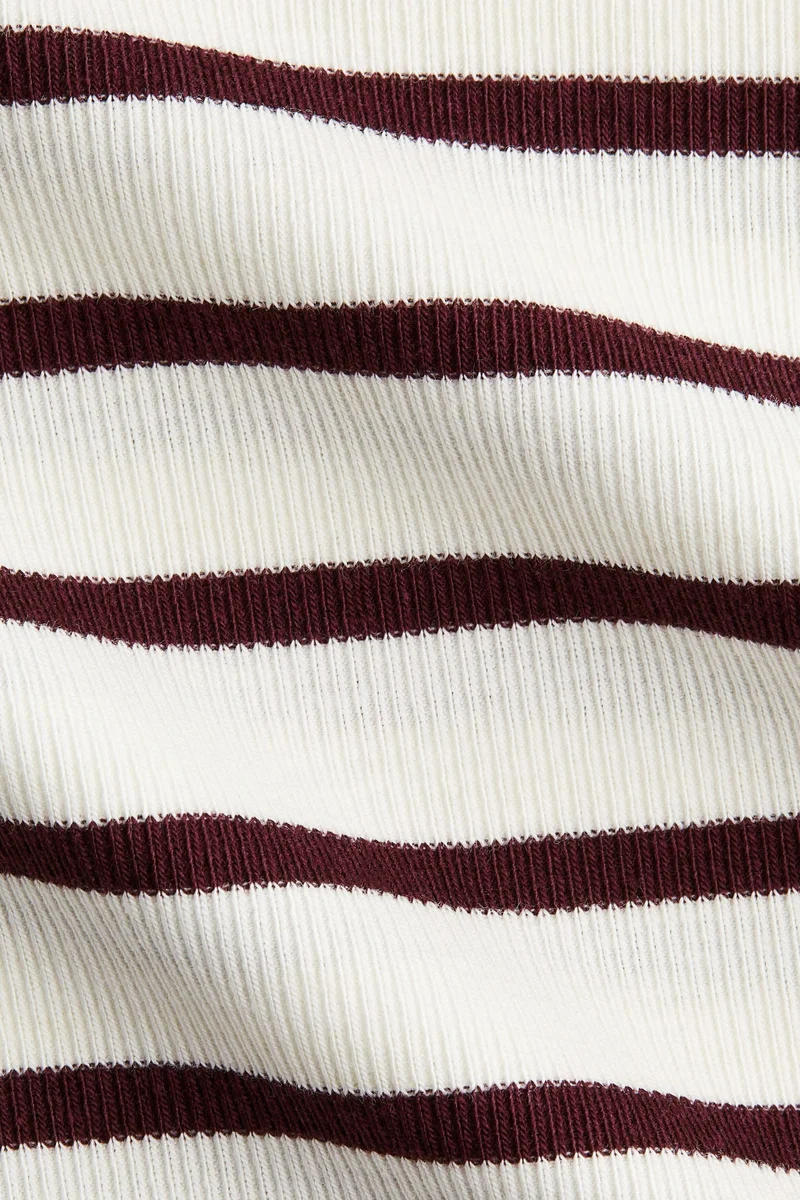 H&M MAMA Ribbed jersey top