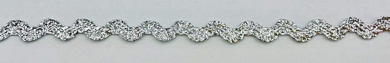 TrimPlace 3/16" Metallic RIC Rac - 24 Yards (Silver) - Image 2
