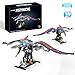 Suplanet Mechanical Pterosaur Dinosaur Building Set with Lights Rotatable Components Display Stand STEM Building Set for Boys 814 Home Office Decor for Adults Mechanical Enthusiasts586PCS - Image 2