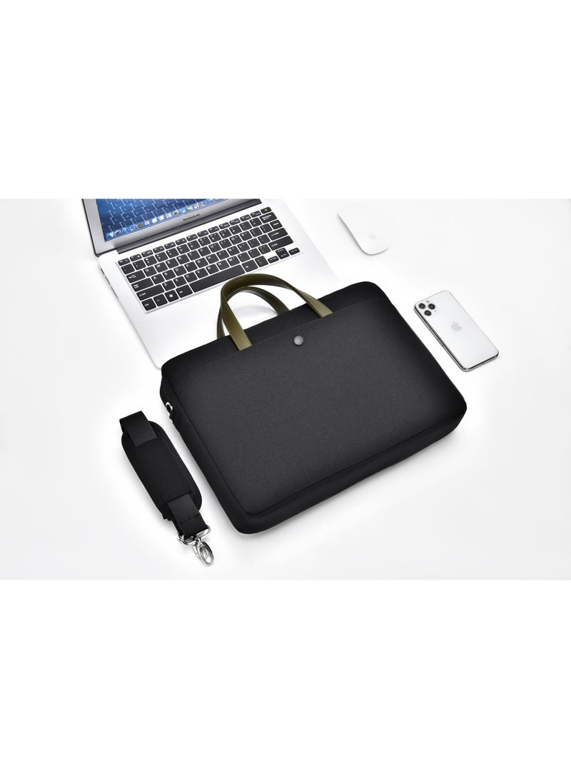 RAHALA RAL 827 15.6-inch Casual Business Laptop Bag - Shockproof, Multifunctional Handbag and Shoulder Bag, Water and Scratch Resistant, Suitable for Office, Travel, and Study - Image 3