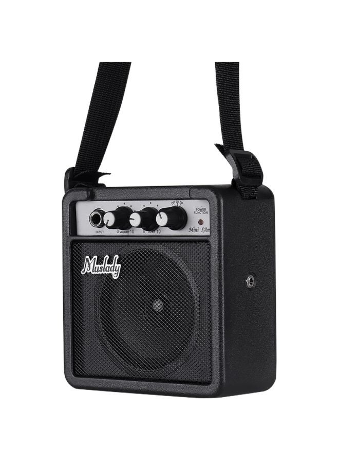 Guitar Amplifier Speaker With Volume Adjustment Black - Image 4