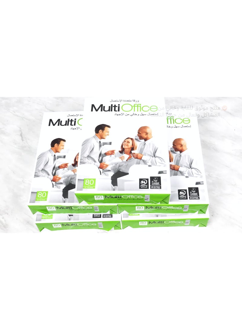 Multi Office A4 Size Copy Paper - Pack Of 500 Sheets - Image 1